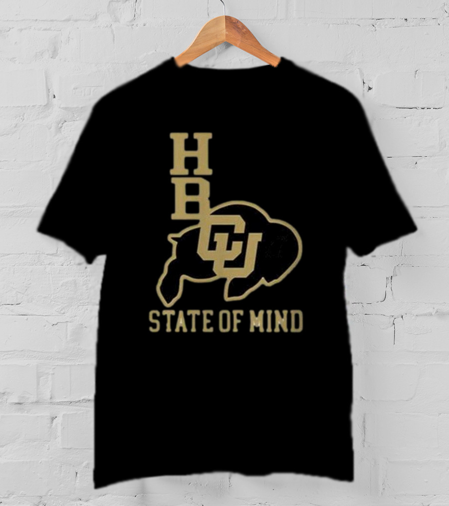 HBCU State Of Mind Colorado Football Buffalo T-Shirt