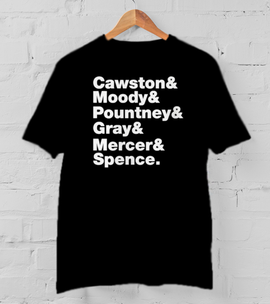 Cawston Moody Pountney Gray Mercer Spence T-Shirt
