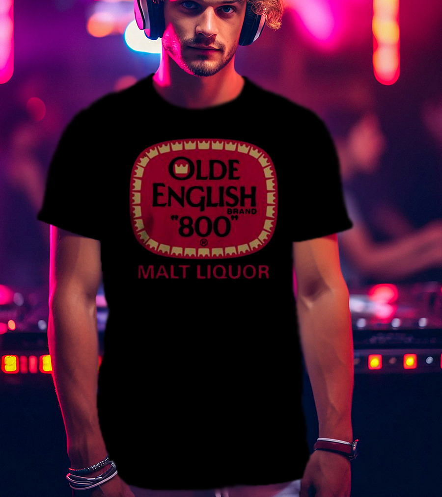 Olde English 800 Brand Malt Liquor T-Shirt