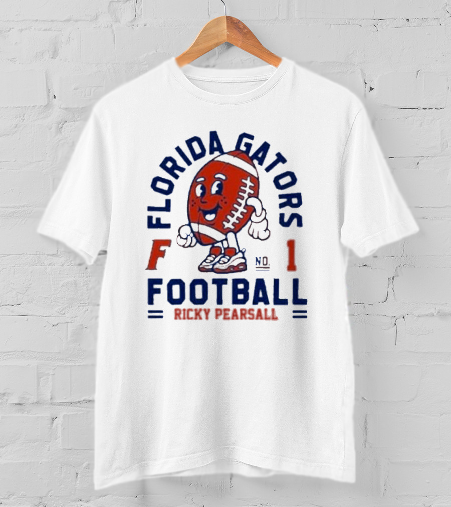 Florida Gators Football No. 1 Ricky Pearsall T-Shirt