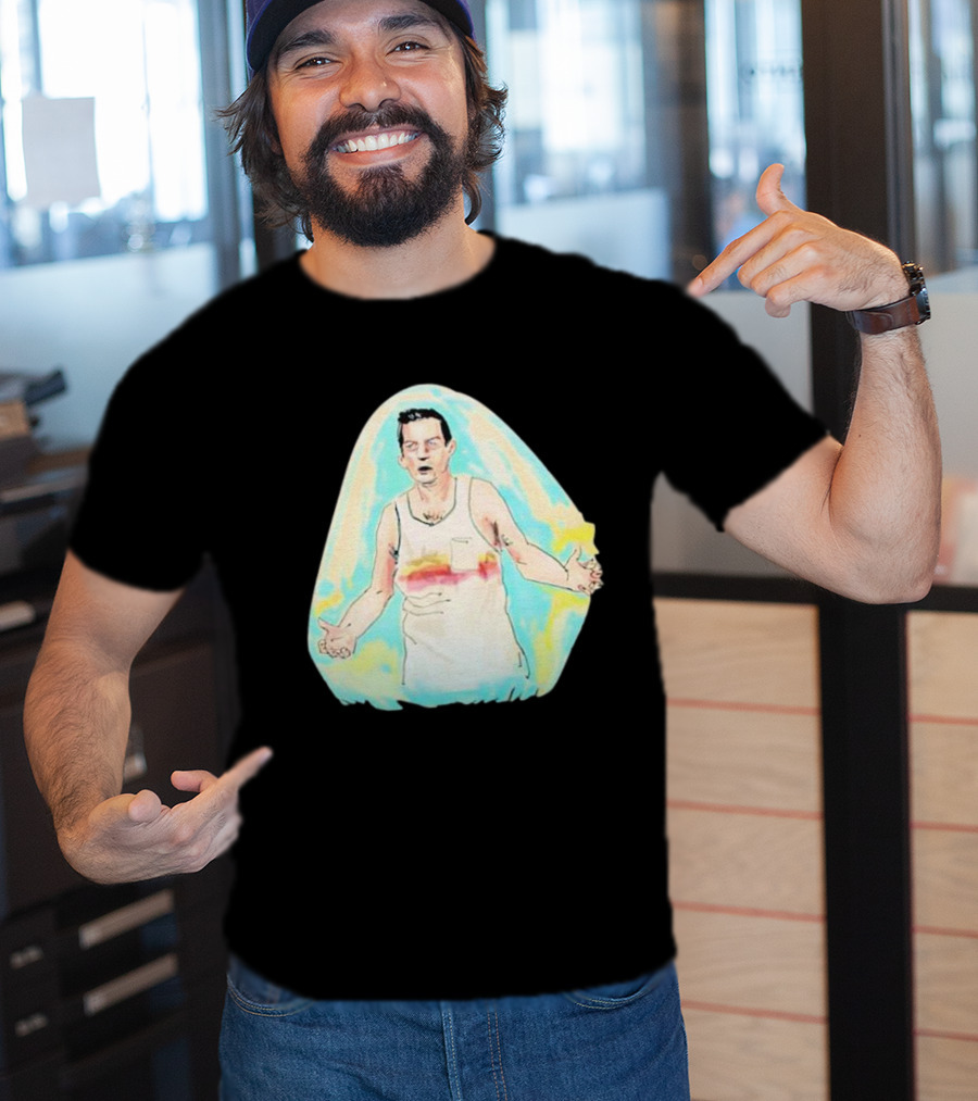 Mike Scollins Aura Character Illustration Tank Top T-Shirt