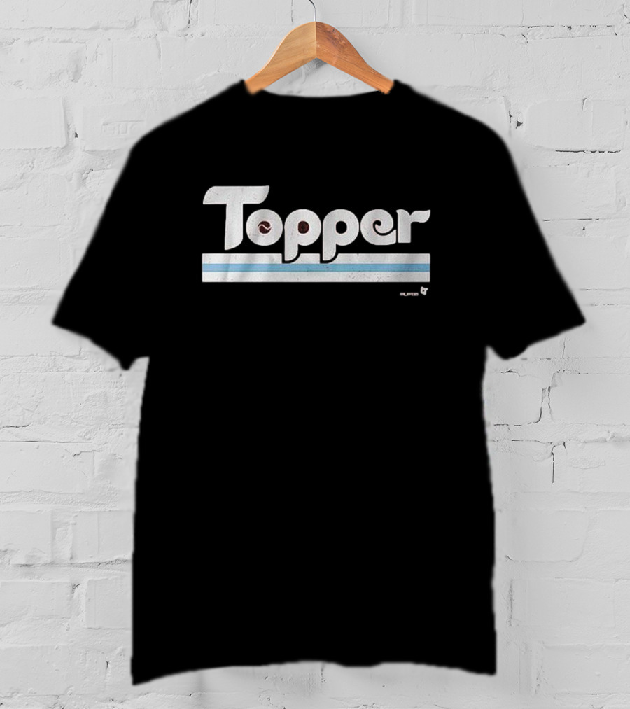 Rob Thomson Topper Phillies Style Retro Font T-Shirt