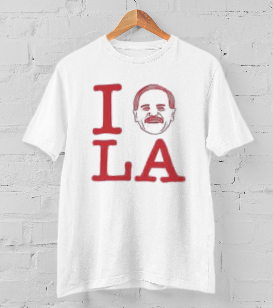 I Love LA Dodgers Say Hey La T-Shirt