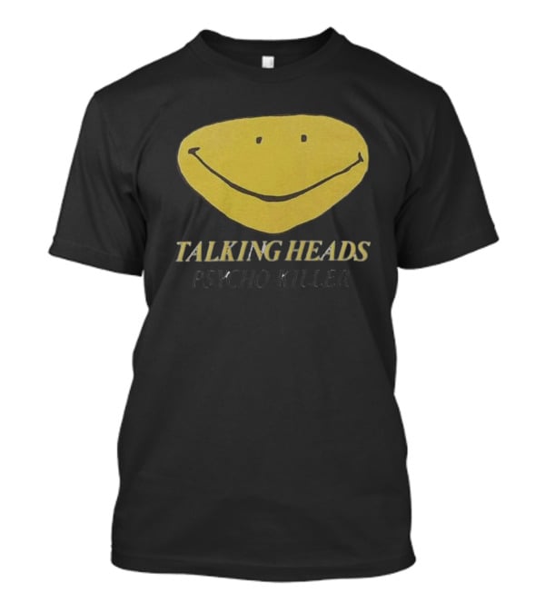 Talking Heads Smiley Face Psycho Killer T-Shirt