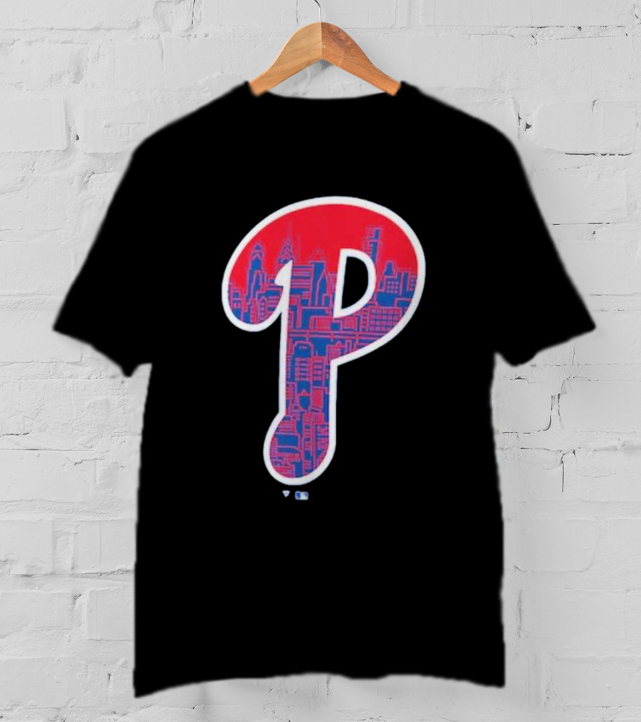 Philadelphia Phillies City Skyline P T-Shirt