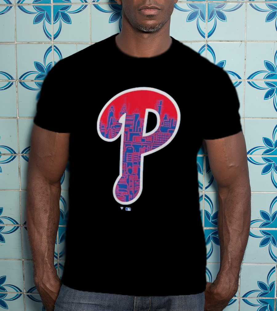 Philadelphia Phillies City Skyline P T-Shirt