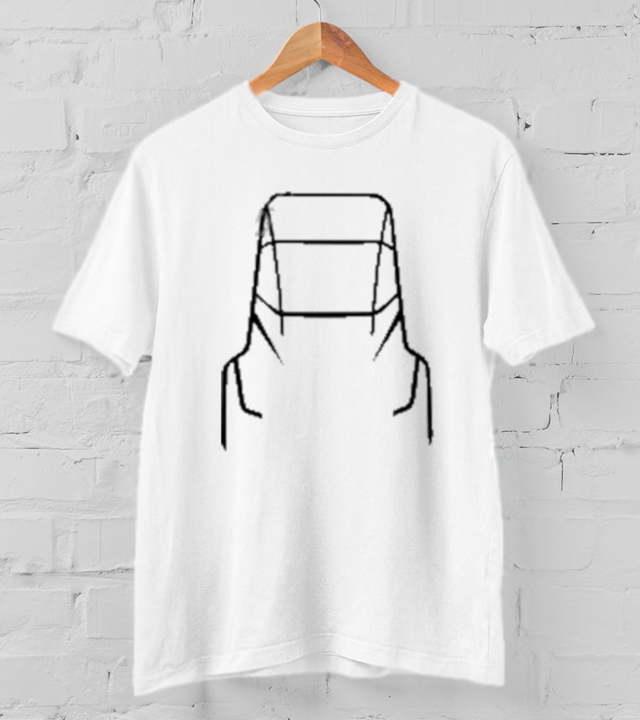 Tesla Semi Truck Event Minimalist Line Drawing T-Shirt