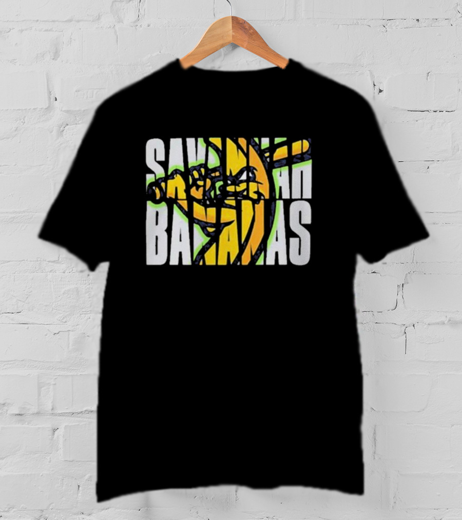 Savannah Bananas Banana Baseball Player T-Shirt
