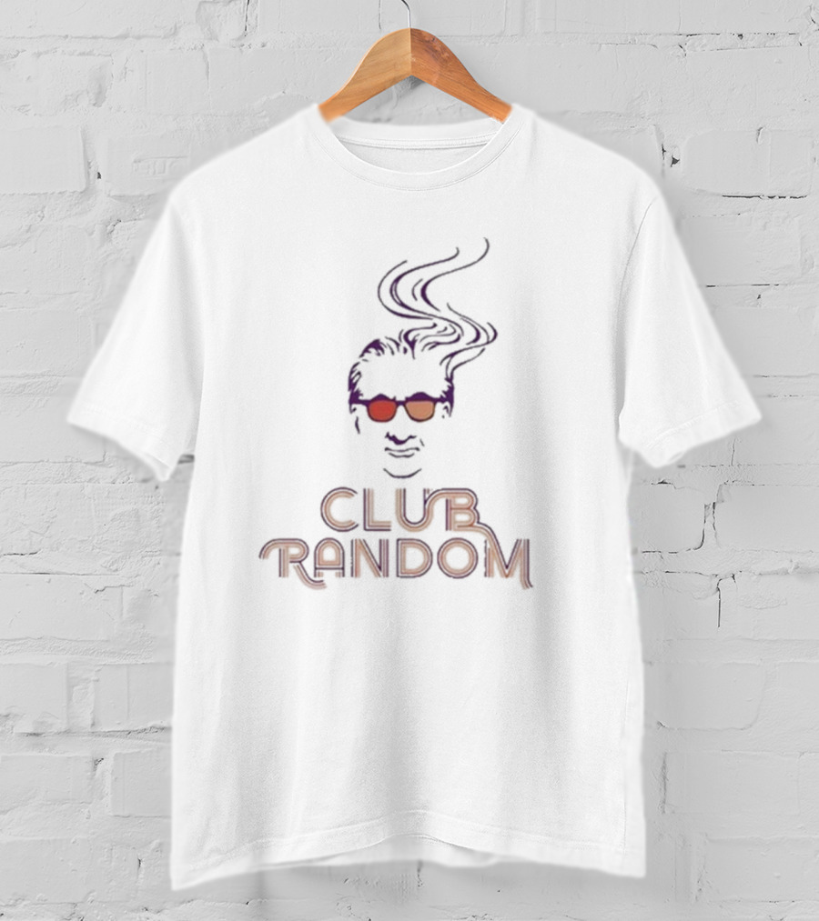 Club Random Smoky Sunglasses Face T-Shirt