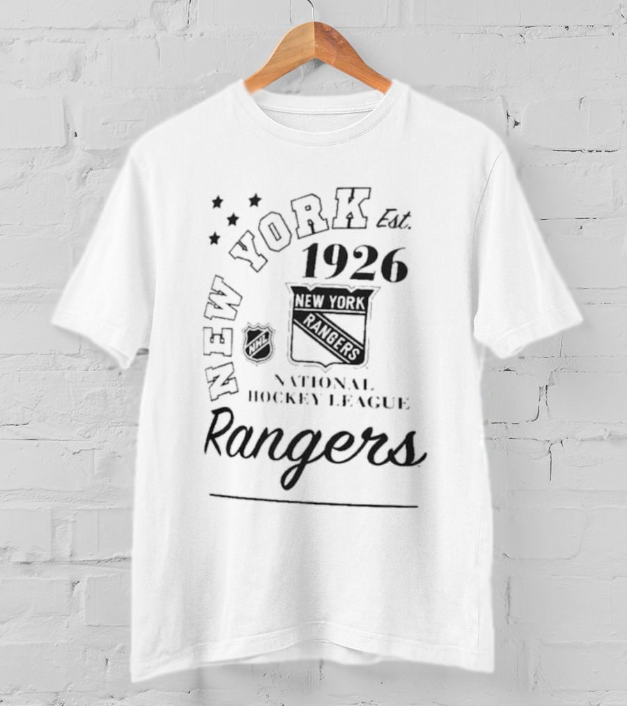 New York Rangers Est. 1926 National Hockey League Arch City Team T-Shirt