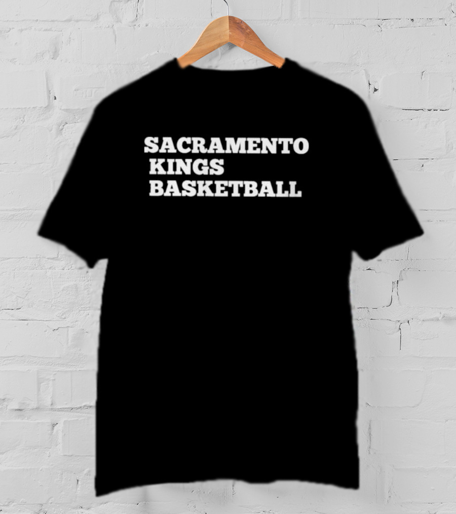 Sacramento Kings Basketball Team Fan Gear T-Shirt