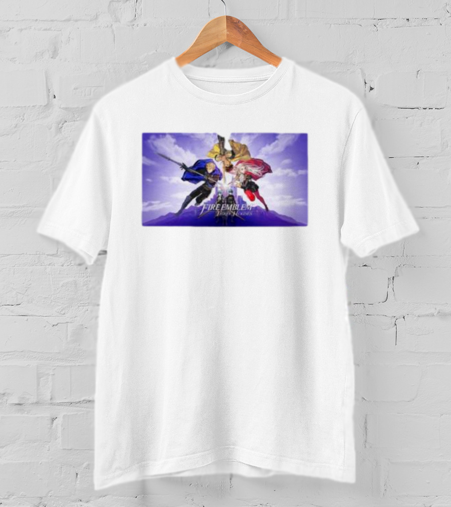 Fire Emblem Three Houses Characters And Heroes Battle Scene Image T-Shirt