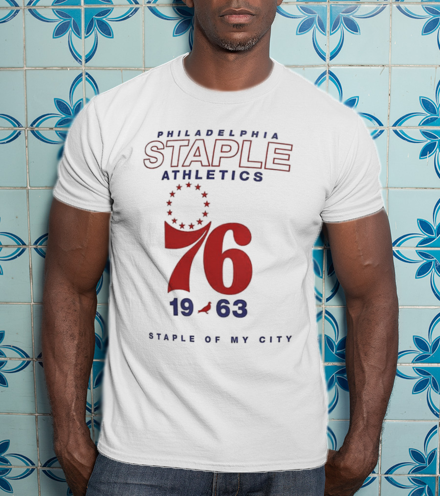 Philadelphia Staple Athletics 76 1963 Staple Of My City T-Shirt