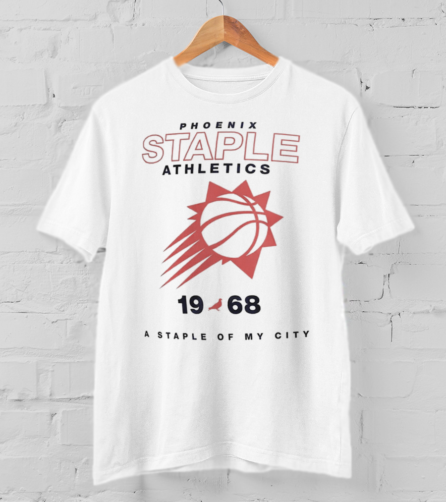 Phoenix Suns Staple Athletics 1968 A Staple Of My City T-Shirt