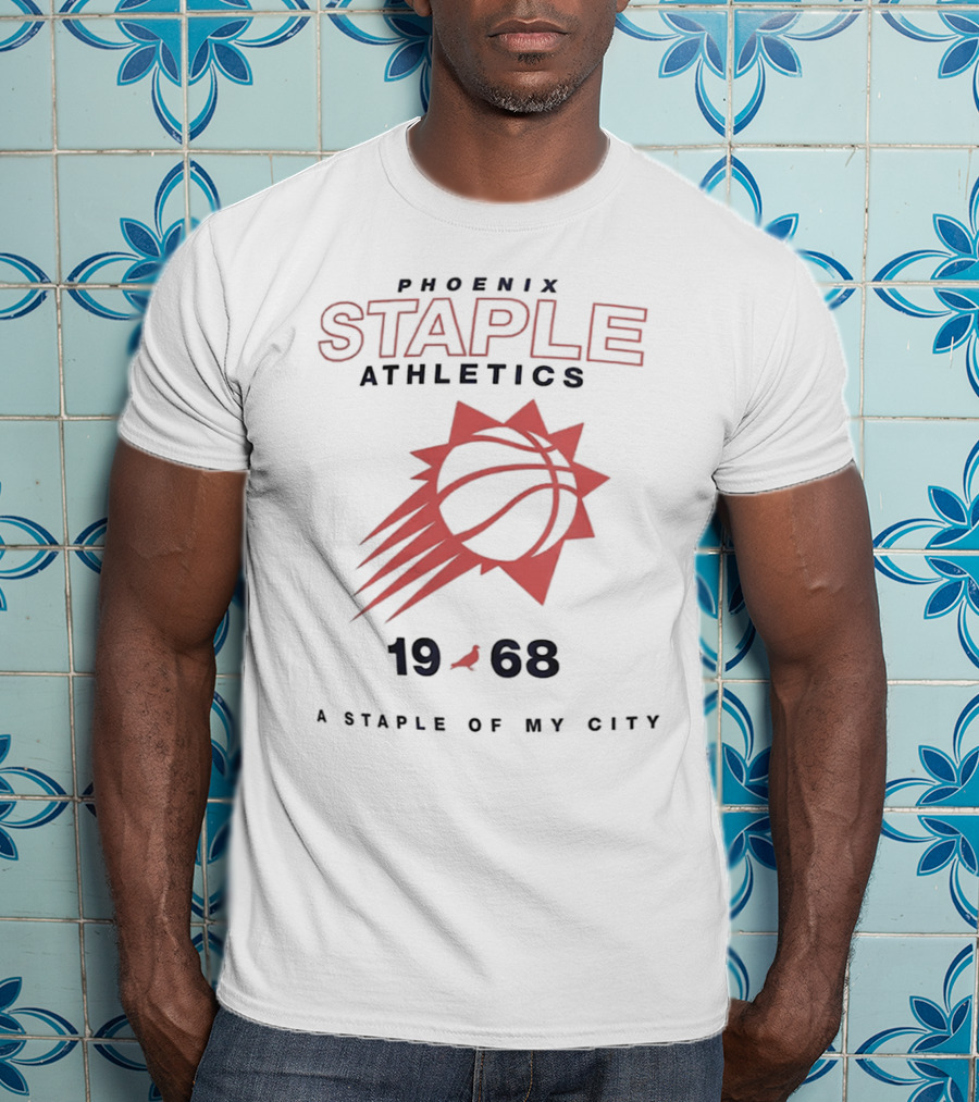 Phoenix Suns Staple Athletics 1968 A Staple Of My City T-Shirt