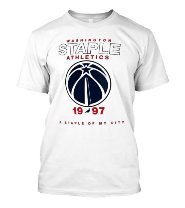 Washington Staple Athletics 1997 A Staple Of My City T-Shirt