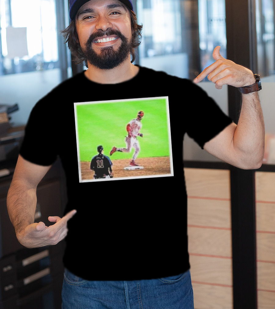 Section 419 Harper Stares Down Arcia Baseball Moment T-Shirt