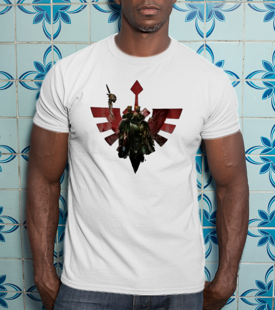 Starforged Warhammer 40K Dark Angels Caliban Unrest Commemorative Icon T-Shirt