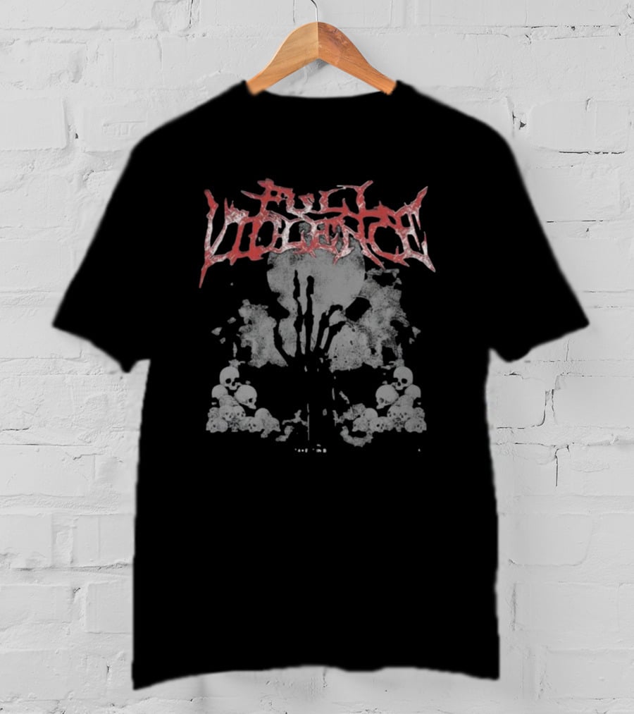 Full Violence Bones Take It In Blood I'm Back Skulls And Moon T-Shirt