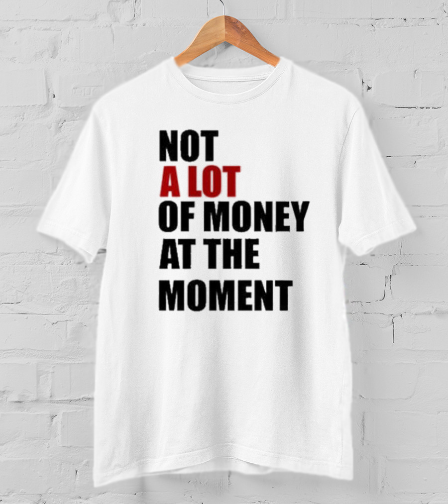 Not A Lot Of Money At The Moment T-Shirt
