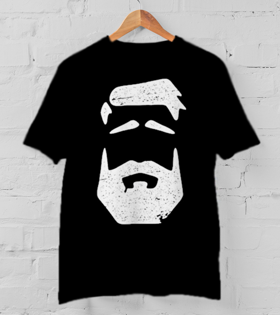 Better Man Beard Textured Face T-Shirt