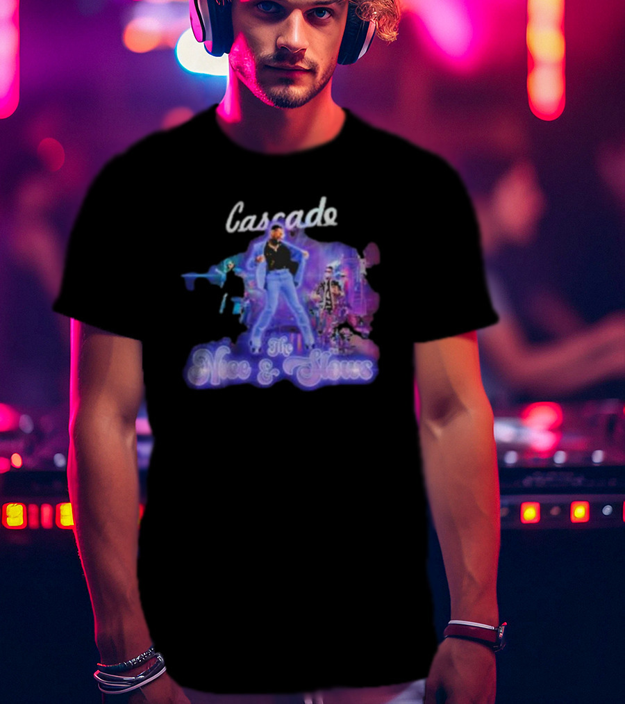 Cascade The Nice And Flows Dancing Vibes T-Shirt