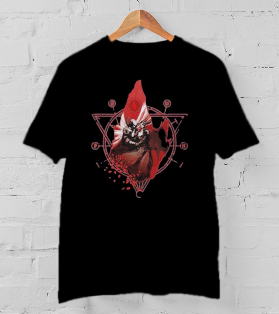 Diablo IV Inarius And Lilith Occult Symbol Dark Fantasy T-Shirt