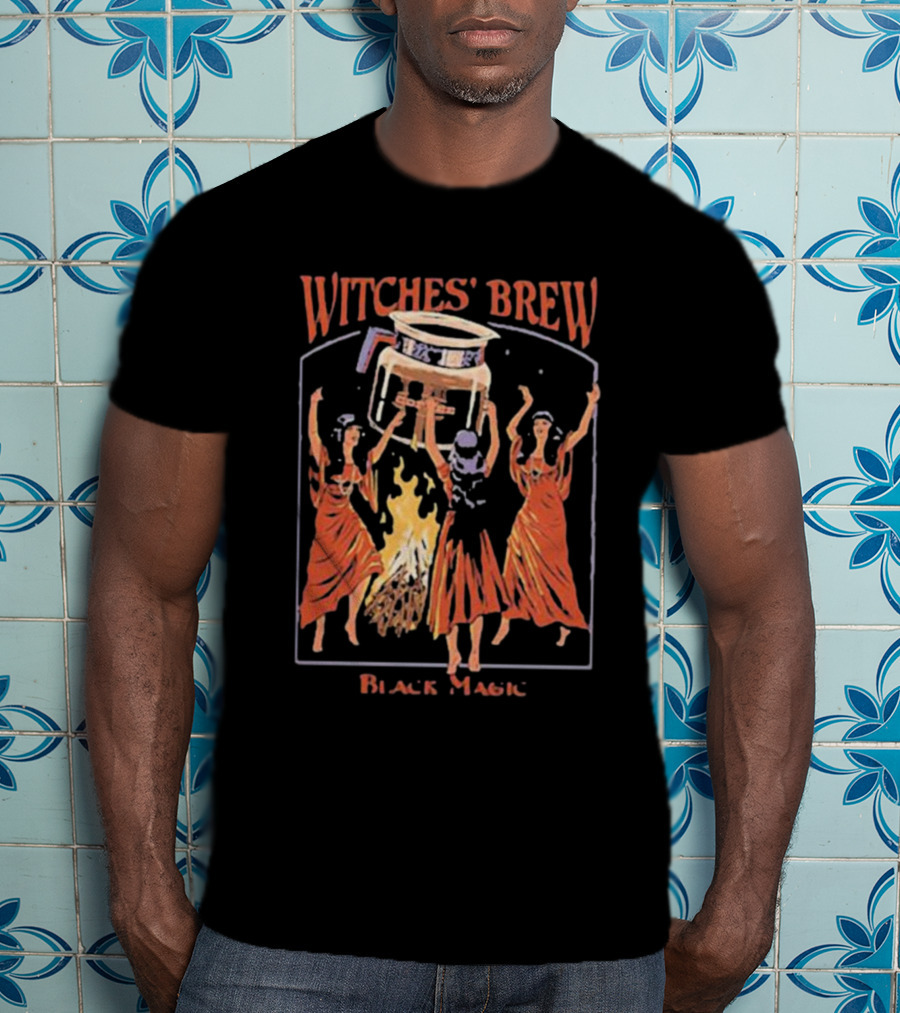 Witches’ Brew Black Magic Halloween T-Shirt