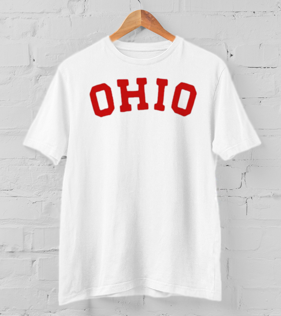 Jesse Owens Block Ohio T-Shirt