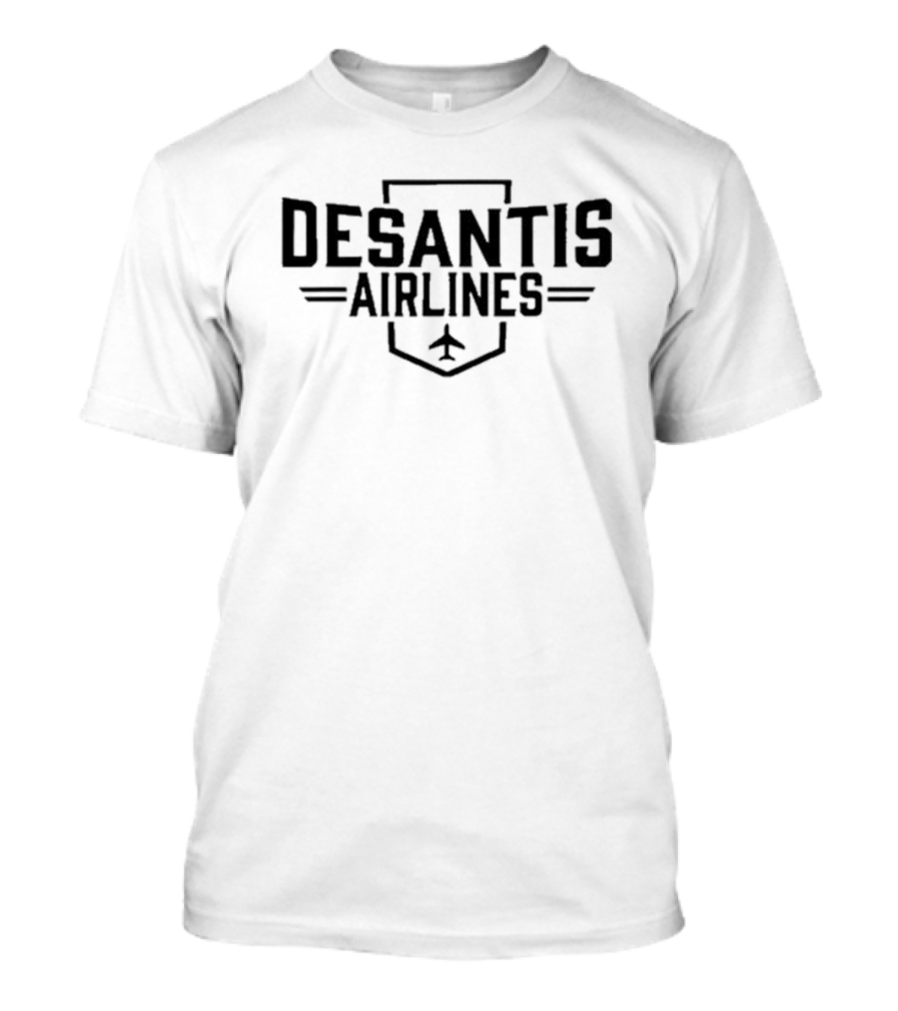 Karol Markowicz Desantis Airlines Logo With Airplane T-Shirt