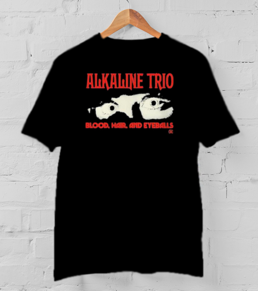 Alkaline Trio Blood Hair And Eyeballs Vintage T-Shirt