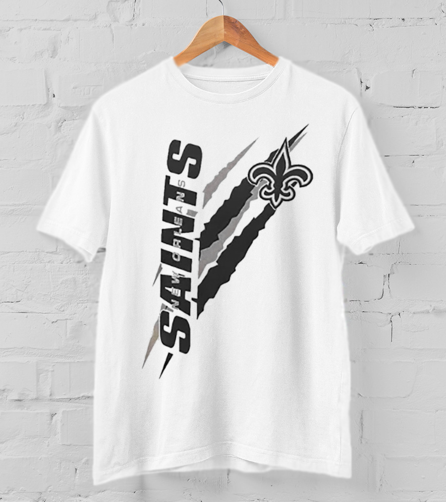 New Orleans Saints Scratch Fleur-de-Lis Starter T-Shirt