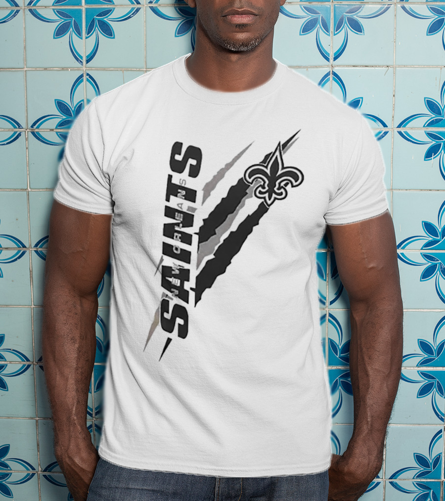New Orleans Saints Scratch Fleur-de-Lis Starter T-Shirt