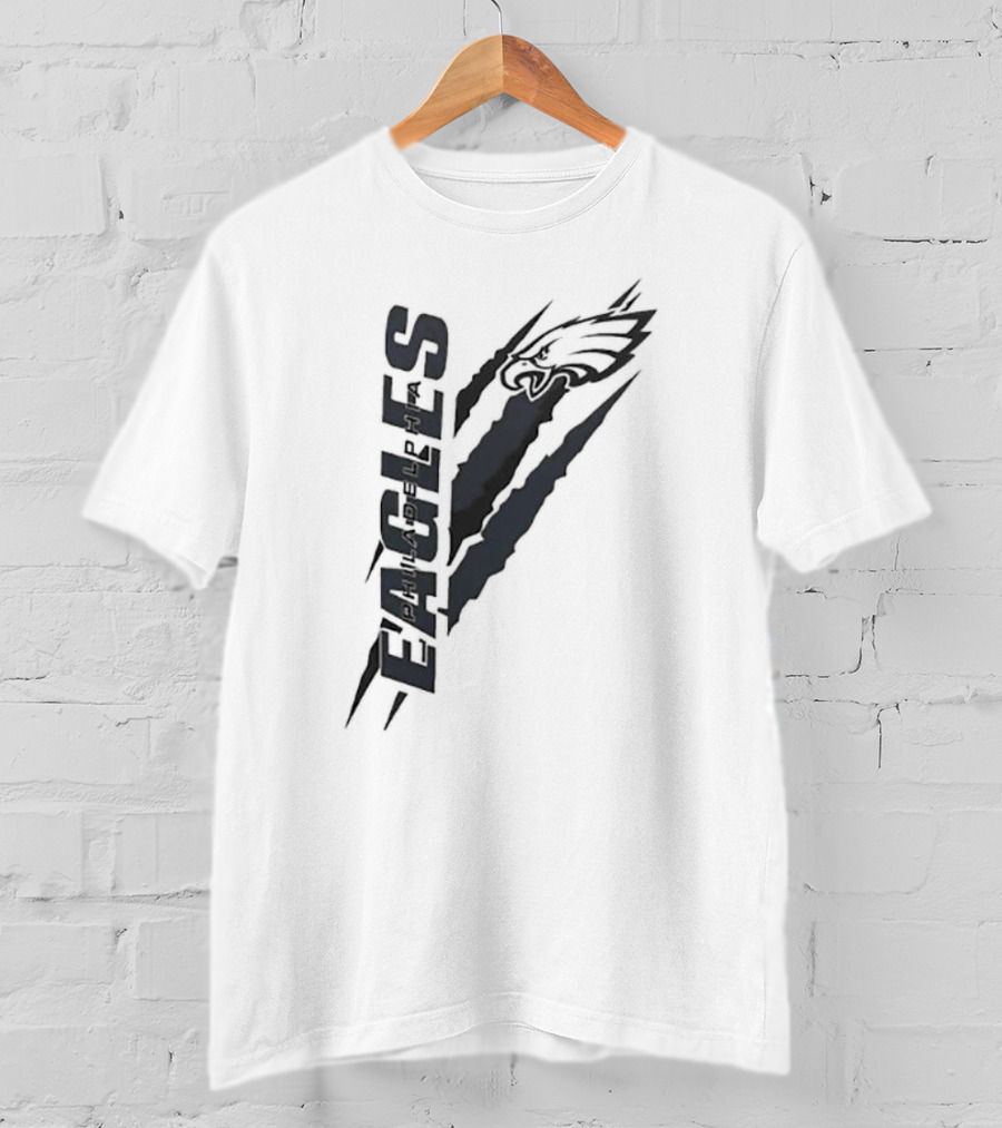 Philadelphia Eagles Claw Mark Logo T-Shirt