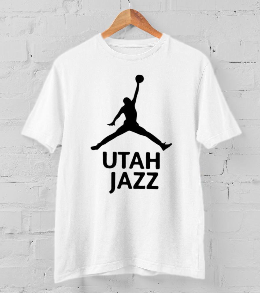 Utah Jazz Michael Jordan Jumpman T-Shirt