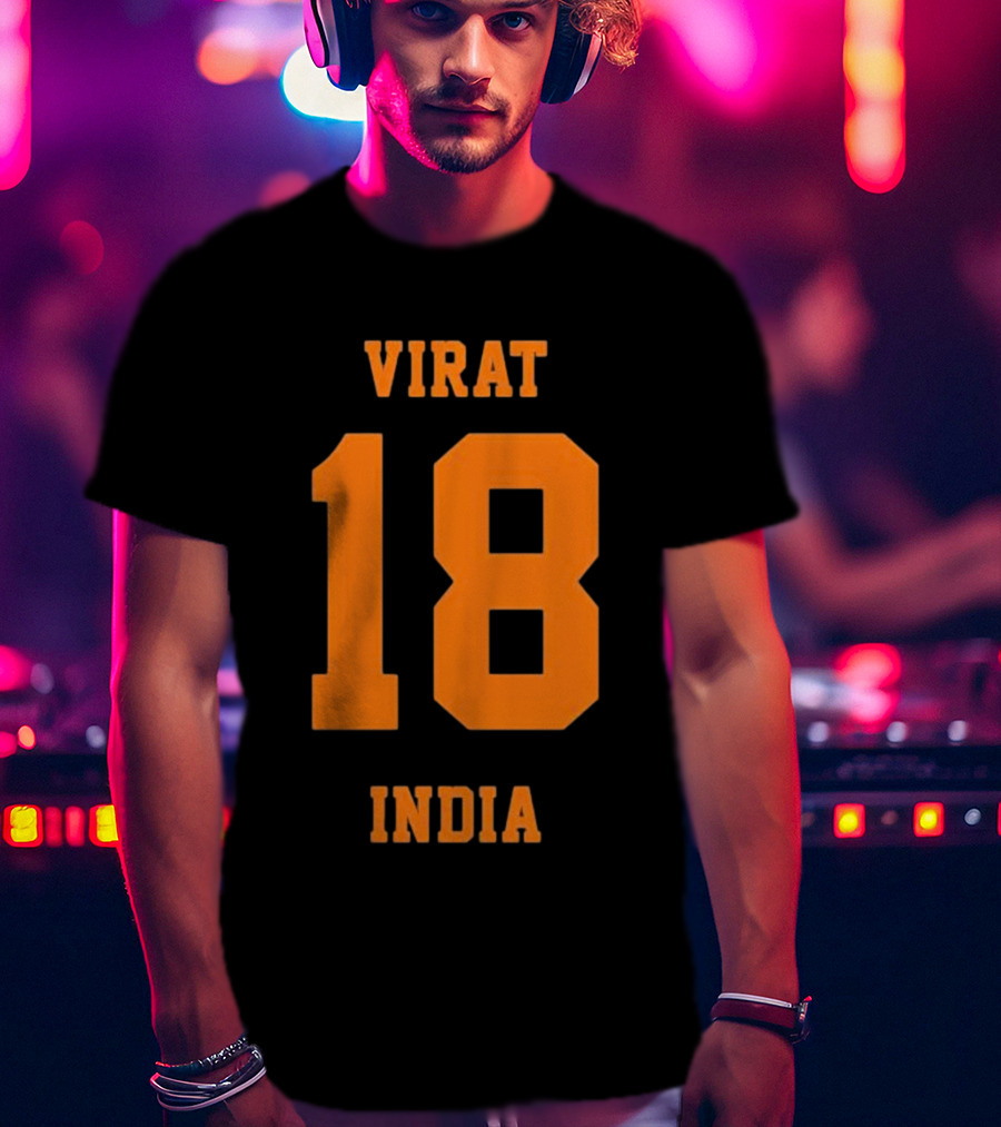 Virat 18 India Sports T-Shirt