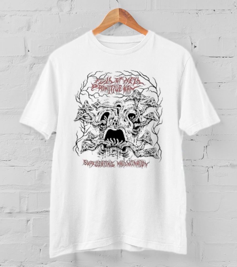 Full Of Hell Primitive Man Supernatural Headwinds Closed Casket Activities T-Shirt