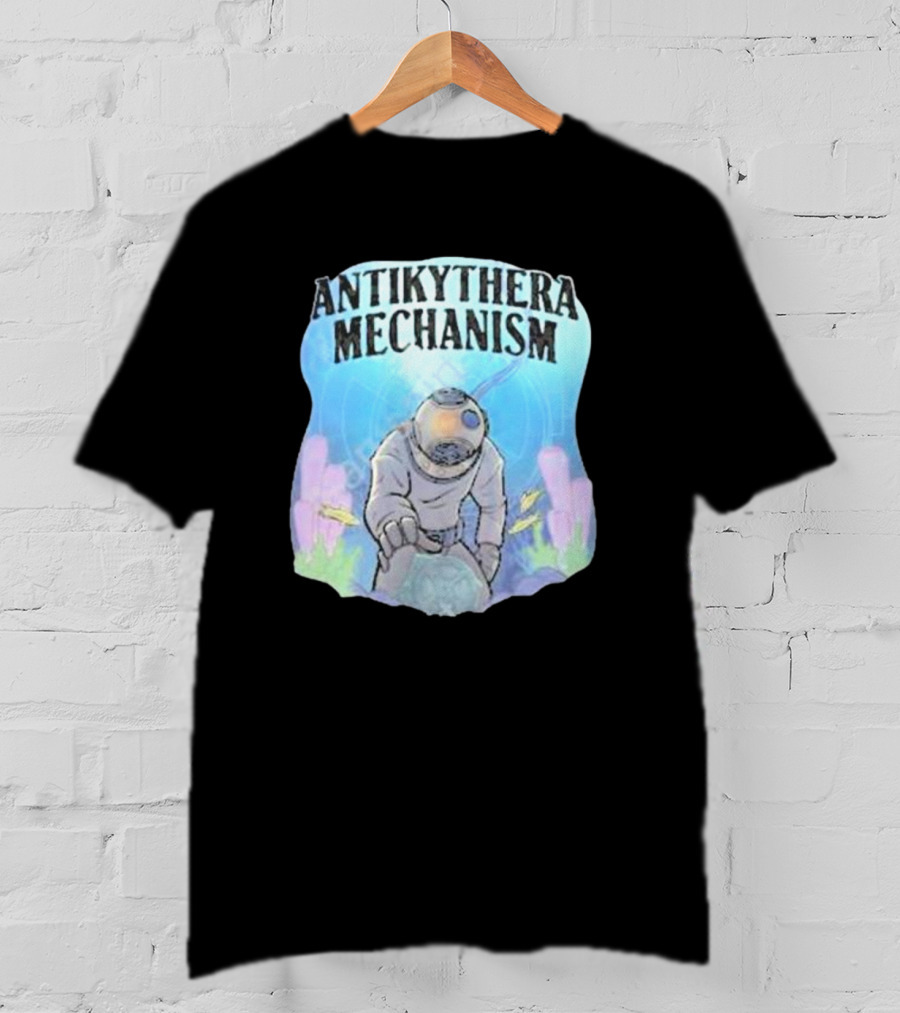 Antikythera Mechanism Diver Exploring Underwater Mystery T-Shirt