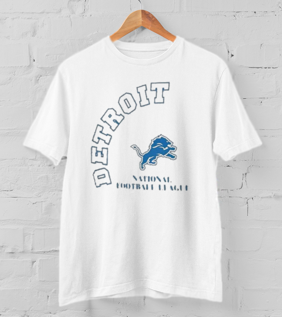 Detroit Lions National Football League City Arch T-Shirt