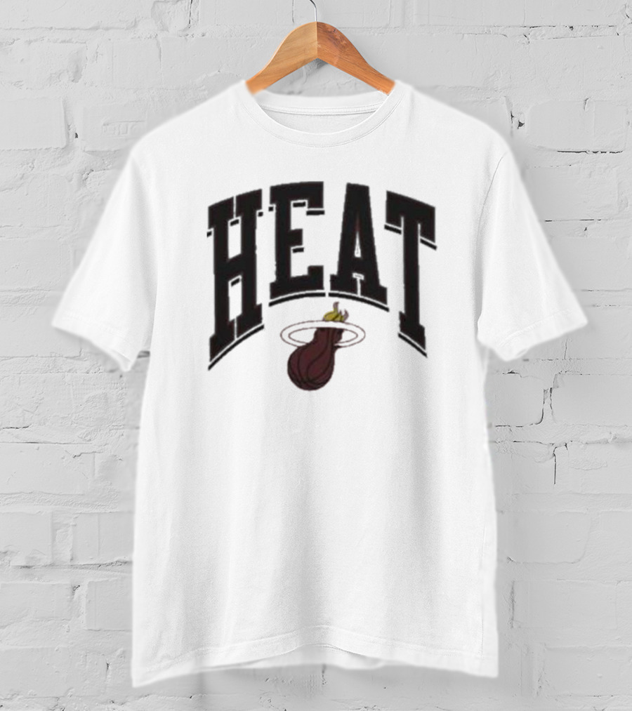 Miami Heat Iconic Flaming Basketball T-Shirt