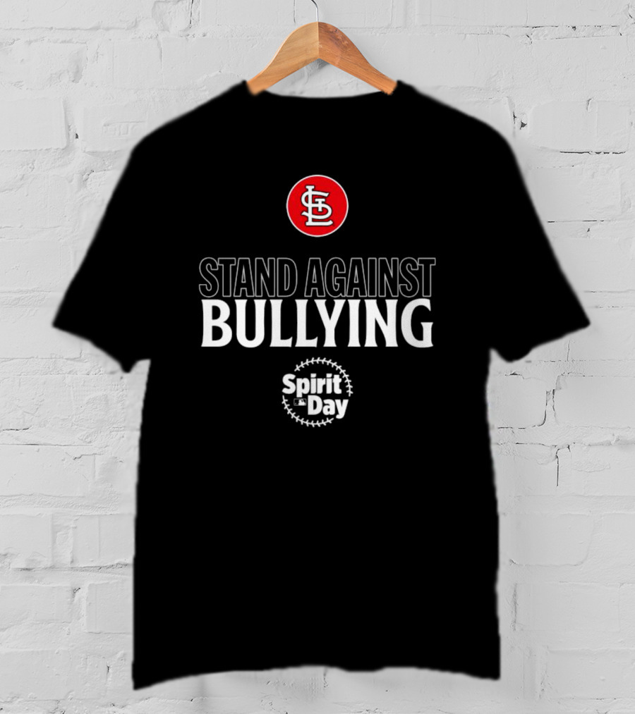St. Louis Cardinals Stand Against Bullying Spirit Day T-Shirt