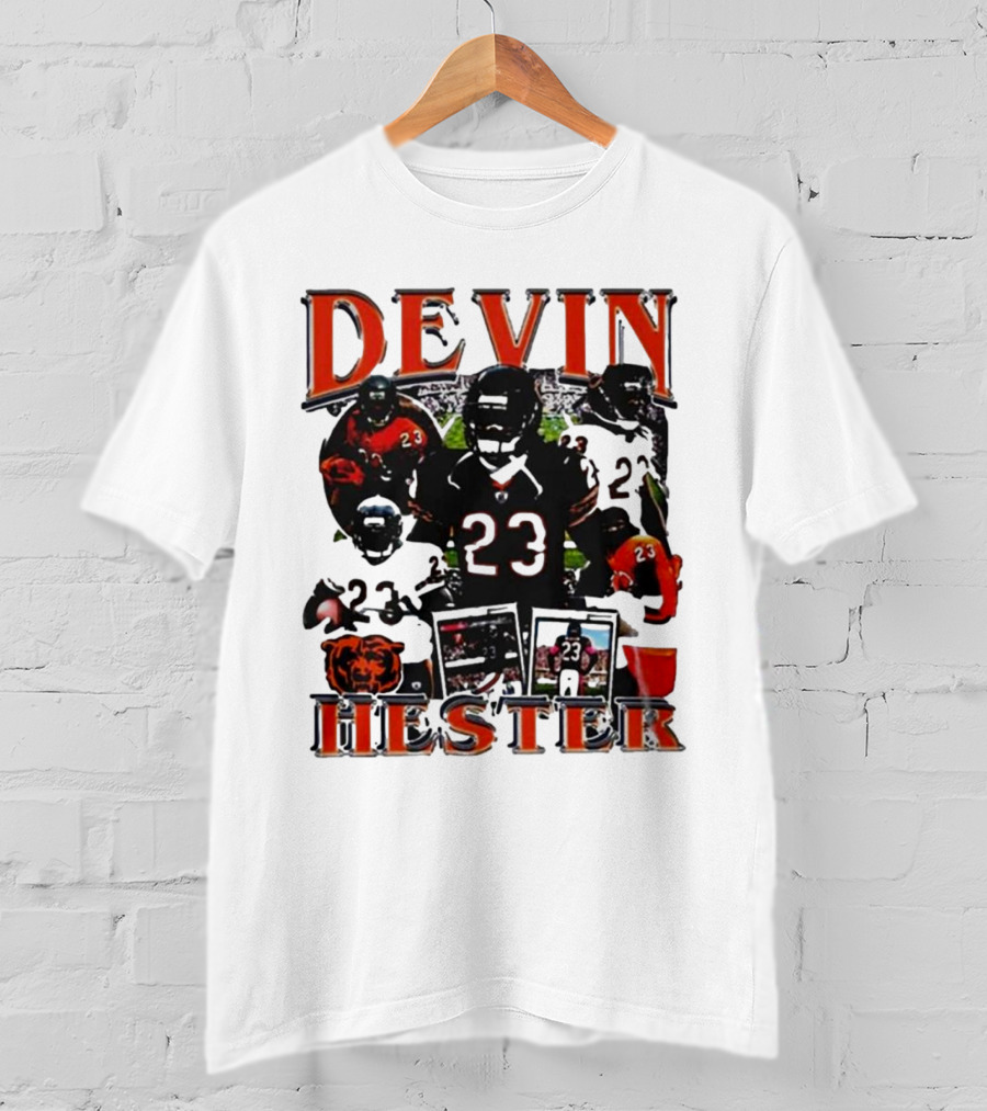 Demar Derozan Devin Hester 23 Football Legend Collage T-Shirt