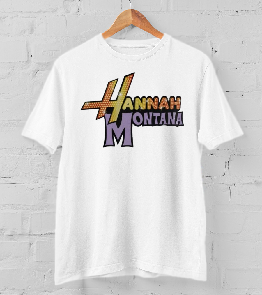 Hannah Montana Logo Classic Text T-Shirt