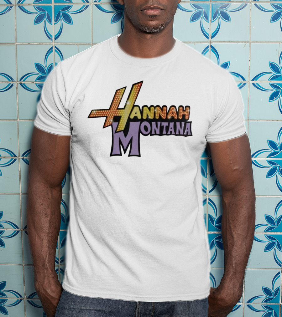 Hannah Montana Logo Classic Text T-Shirt