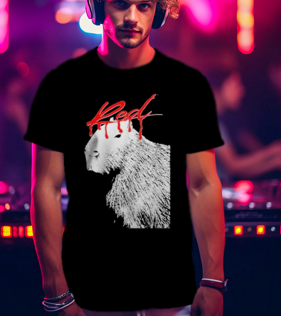 Red Capybara X Carti WLR T-Shirt