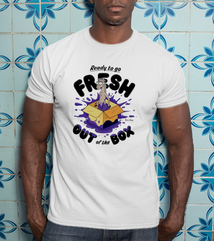 Ready To Go Rick And Morty Fresh Out Of The Box T-Shirt