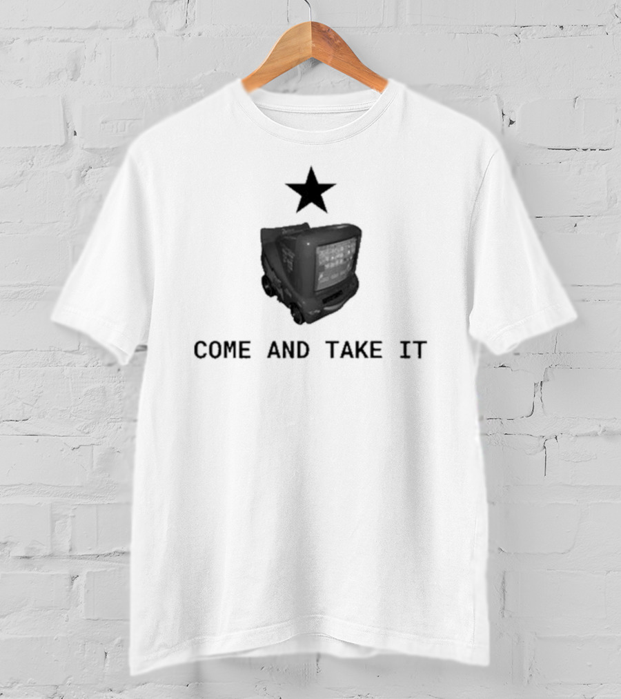 Come And Take It Lightning McQueen TV Star T-Shirt