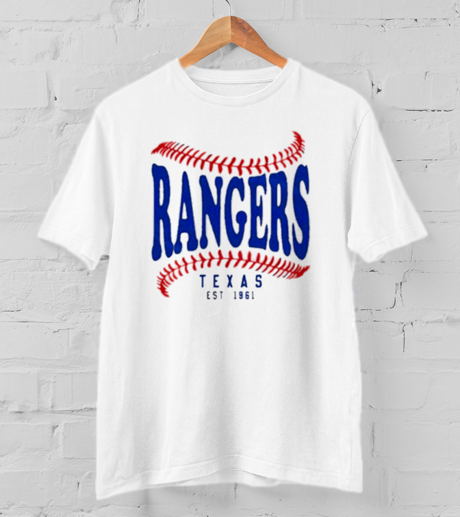 Rangers Texas Baseball Team Est 1961 T-Shirt