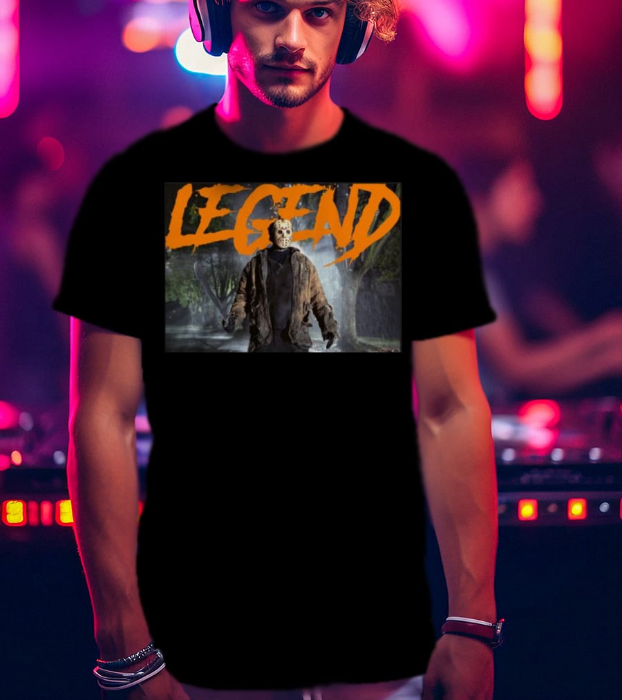 Legend Jason Voorhees Spooky Halloween T-Shirt
