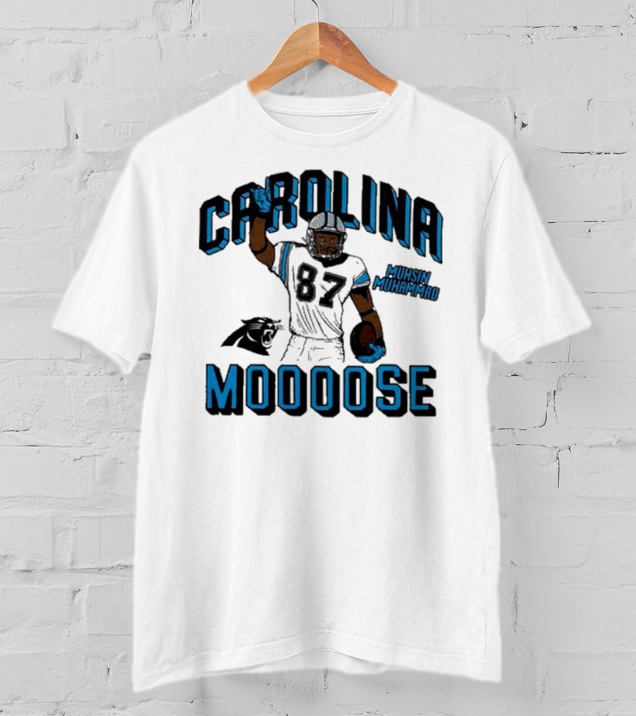 Carolina Panthers Muhsin Muhammad 87 Moooose T-Shirt
